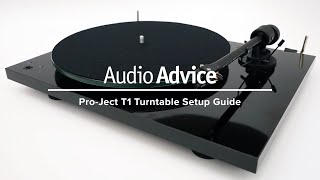 ProJect T1 Turntable Setup Guide [upl. by Gerti]