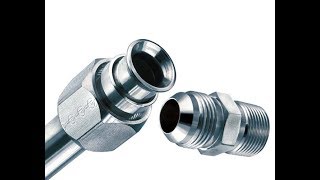 Parker TripleLok Hydraulic Fitting Assembly [upl. by Hausner]