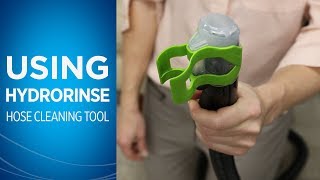 How to Use the HydroRinse™ Self Cleaning Hose Tool [upl. by Ynnek]