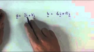 Vectors How to determine parallel vectors [upl. by Carmina]