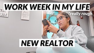 WEEK IN THE LIFE OF A NEW REAL ESTATE AGENT very rough week [upl. by Oirotciv285]