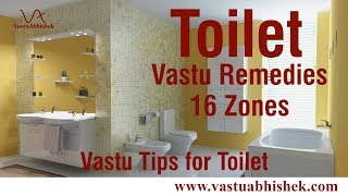 Toilet Vastu Remedies in 16 Zones  Learn Vastu  Vaastu tips for Bathroom [upl. by Gabbi]