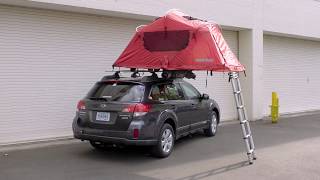 Yakima SkyRise Rooftop Tent Installation [upl. by Heyra952]