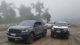 Ford Ranger Raptor vs Toyota Hilux vs Nissan Navara  Extreme 4x4 Challenge [upl. by Gussy311]