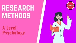 A Level Psychology  Using Research Methods [upl. by Nahtanod59]