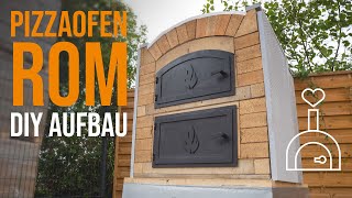 Pizzaofen Bausatz ROM  Aufbau im Zeitraffer [upl. by Llenad]