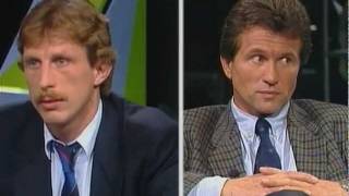 Erhitzte Diskussion vor Topduell Daum vs Hoeneß 1989  das aktuelle sportstudio – ZDF [upl. by Erastatus168]