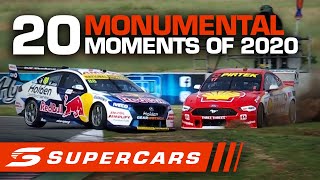 20 MONUMENTAL Moments from the 2020 Championship  Supercars 2020 [upl. by Vina]