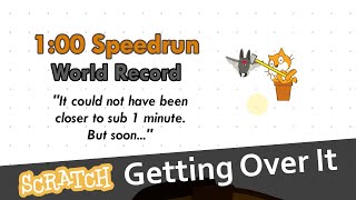 Former WR Scratch Getting Over It Speedrun in 100 [upl. by Barrus]