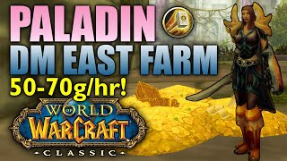 Paladin Dire Maul DM East Solo Farming GuideWalkthrough WoW Classic [upl. by Zebada]