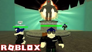 GUEST 666 BOSS FIGHT  Guest World  ROBLOX [upl. by Kinom]