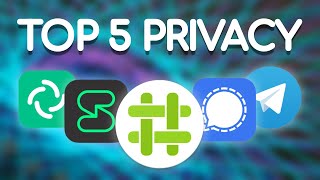 5 BEST Messengers For Privacy amp Security [upl. by Carmen509]