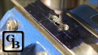 Milling Without A Mill On The Drill Press  Güth Blades [upl. by Radman576]