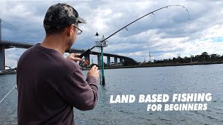 LAND BASED FISHING FOR BEGINNERS [upl. by Ardnaxila]