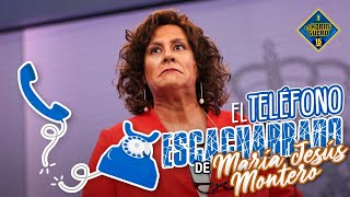 El teléfono escacharrado de María Jesús Montero  Carlos Latre  El Hormiguero [upl. by Nylatsirhc]