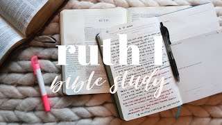 BIBLE STUDY WITH ME  Ruth 1 [upl. by Eyssej]