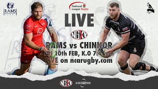 LIVE RUGBY RAMS RFC v CHINNOR  NATIONAL LEAGUE RUGBY [upl. by Jezrdna]