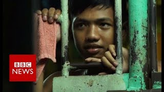 Inside Manila City Jail One mans 16year wait for his day in court  BBC News [upl. by Eilsehc]