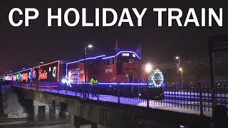 The CP Holiday Train Christmas Train Montreal Canada [upl. by Morena]