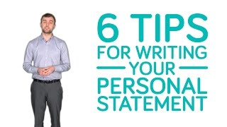 How to write the perfect personal statement  UCAS Application Process [upl. by Borden]