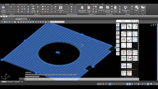 Simple grating processing  Advance Steel [upl. by Gilead]