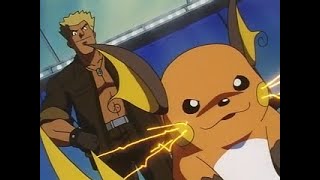 Ash vs LtSurge  Pikachu vs Raichu  Audio Latino POKEMON LA SERIE [upl. by Nohsed]