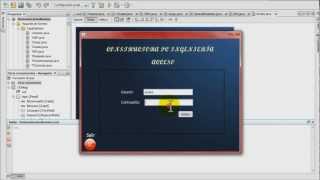 Tutorial Programación pantalla de AccesoLogin en JAVA Netbeans [upl. by Oenire]