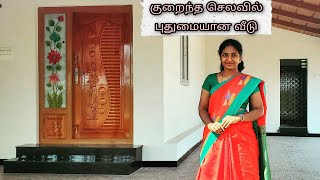 13 லட்சத்தில் அழகிய 1800sqft 2BHK வீடு  Kerala Model House in Tamil  Low Budget House [upl. by Akimad]