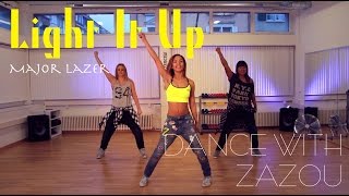 Dance With Zazou Major Lazer  Light It Up Dance Tutorial [upl. by Roda]