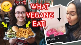 EATING VEGAN JUNK FOOD AT NOTTINGHAM CHEERLEADING COMPETITION🍩 117 VLOG [upl. by Yenar]