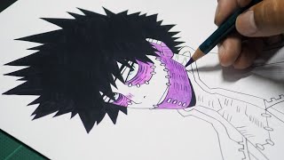 How To Draw Dabi  Step By Step  My Hero Academia [upl. by Irovi649]