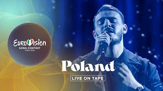 Ochman  River  Poland 🇵🇱  Live On Tape  Eurovision 2022 [upl. by Gerger]