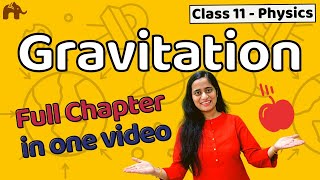 Gravitation Class 11 one shot Physics  CBSE NEET JEE  Chapter 8 [upl. by Haines247]