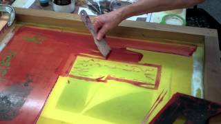 Silk Screen Printing Techniques — The Art League School [upl. by Tinaret]