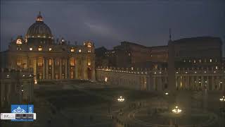 Live Webcam  Vatican City By Night  Italy [upl. by Tilden]