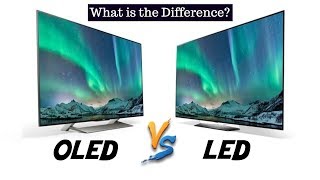 OLED vs LED  What Is The Difference  LED vs OLED  Side By Side Comparison [upl. by Crifasi]