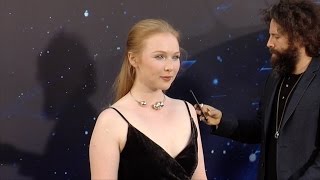 Molly C Quinn quotGuardians of the Galaxy Vol 2quot World Premiere [upl. by Namlaz]