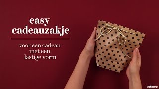 Wehkamp  How to easy cadeauzakje [upl. by Hetty]