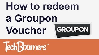 How to Redeem a Groupon Voucher [upl. by Ahsiener366]