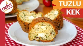 BÖREK TADINDA MUHTEŞEM Tuzlu Kek Tarifi [upl. by Asirret]