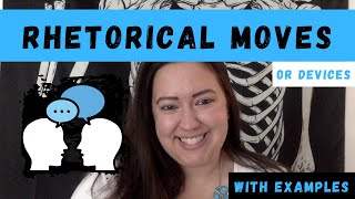 Rhetorical Moves or Devices with Examples [upl. by Iy331]