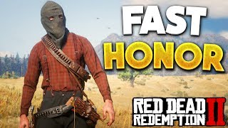 Red Dead Redemption How To Increase Honor Fast RDR2 Tips [upl. by Milas693]