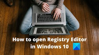 How to open Registry Editor in Windows 10 [upl. by Haidabej]