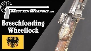 Beautiful 1625 Breechloading Wheellock [upl. by Rehpretsirhc]