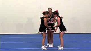 Advanced Stunts Cheerleading Video [upl. by Oralla883]