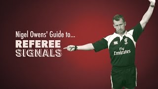 Nigel Owens Guide to Rugby Referee Signals [upl. by Othilia264]