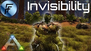 Invisibility Admin Commands  ARK Survival Evolved [upl. by Atalya15]