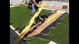 How To Make Invisible Seams In Artificial Turf  ProCutta [upl. by Pepito28]