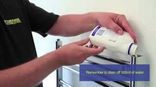 Dosing A Central Heating System with Fernox Protector F1 [upl. by Witherspoon]