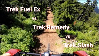 Trek Fuel EX Vs Remedy Vs Slash [upl. by Felisha749]